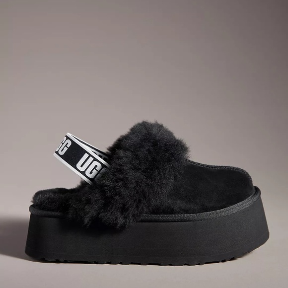 UGG Funkette Platform Slippers (Brand New, Never Worn, In Original Box) - Picture 2 of 6